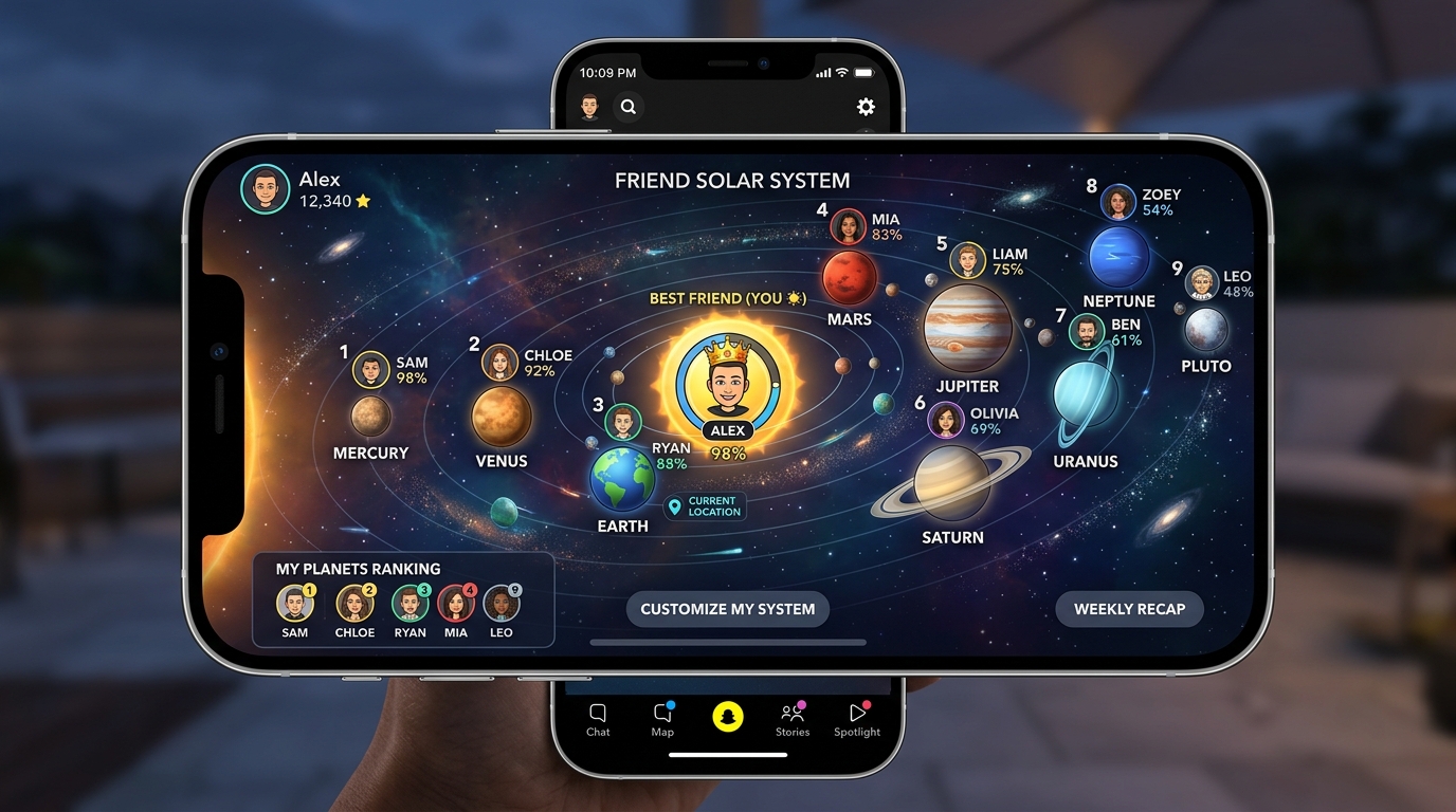 Fix Snapchat Planets