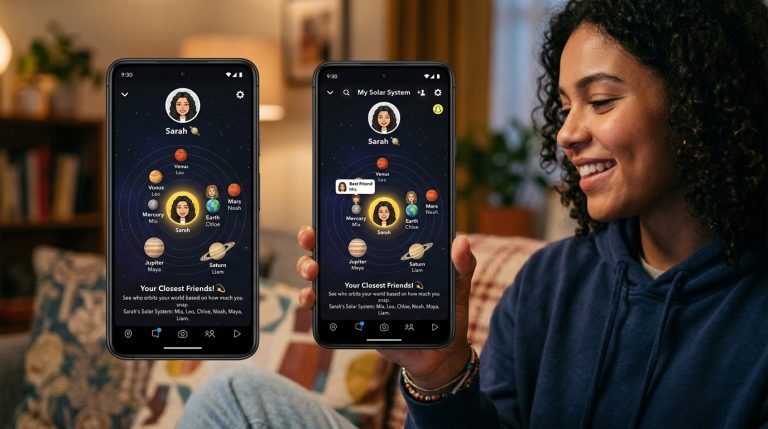 Snapchat Planets Predict Your Closest Friends