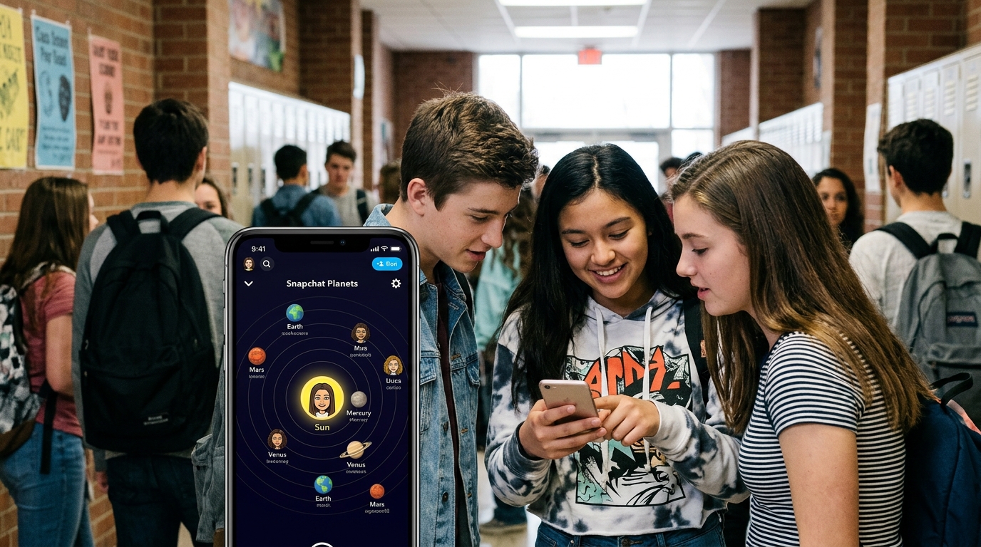 Snapchat Planets Guide for Teenagers