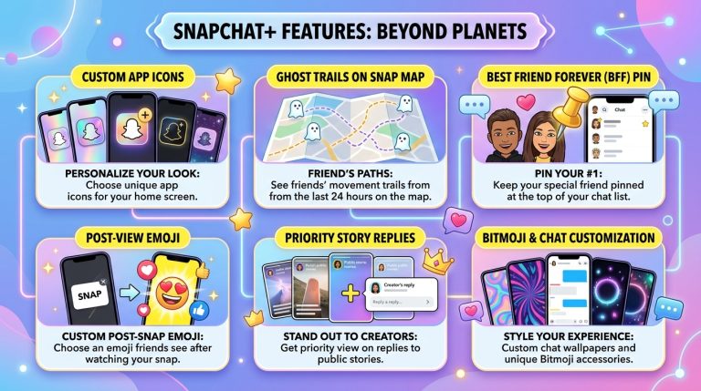 Snapchat Plus Features Beyond Planets