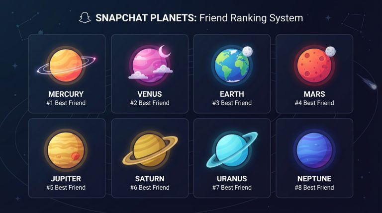 Snapchat Planets